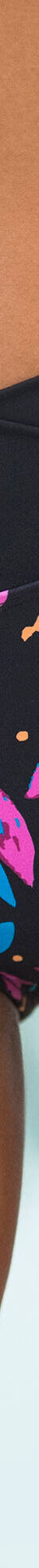 Culotte de bain taille haute Lokia - forme maxi (noir / fuchsia) Culotte de bain taille haute Lokia - forme maxi (noir / fuchsia)